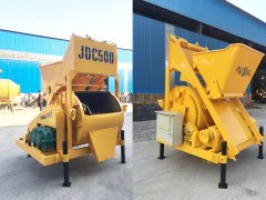 JDC500型单卧轴强制式混凝土搅拌机